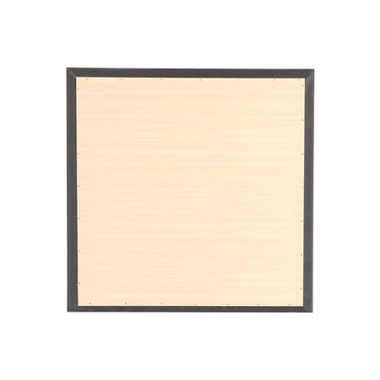 Burlington Modern Design Transitional Wall Mirror with black wood frame and wood backing on Tampa Home & Garden Store