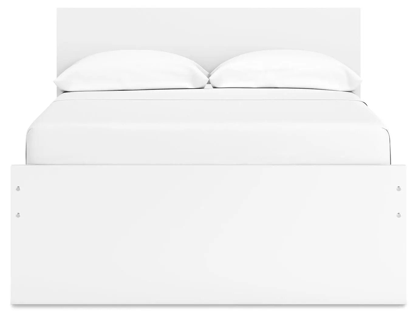Onita panel platform bed in white, storage bed by Unique Piece Furniture on Tampa Home & Garden Store