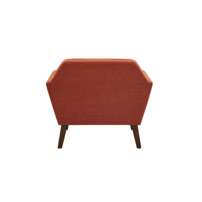 Lounge Chair With Button Tufting Mid Century