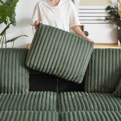 3 Seater Sofa With 2 Ottomans and Storage