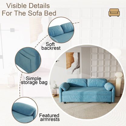 Dual Purpose Sofa and Retractable Queen Bed