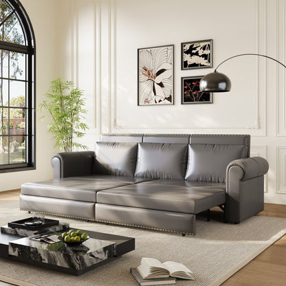Chesterfield and convertible sleeper sofa