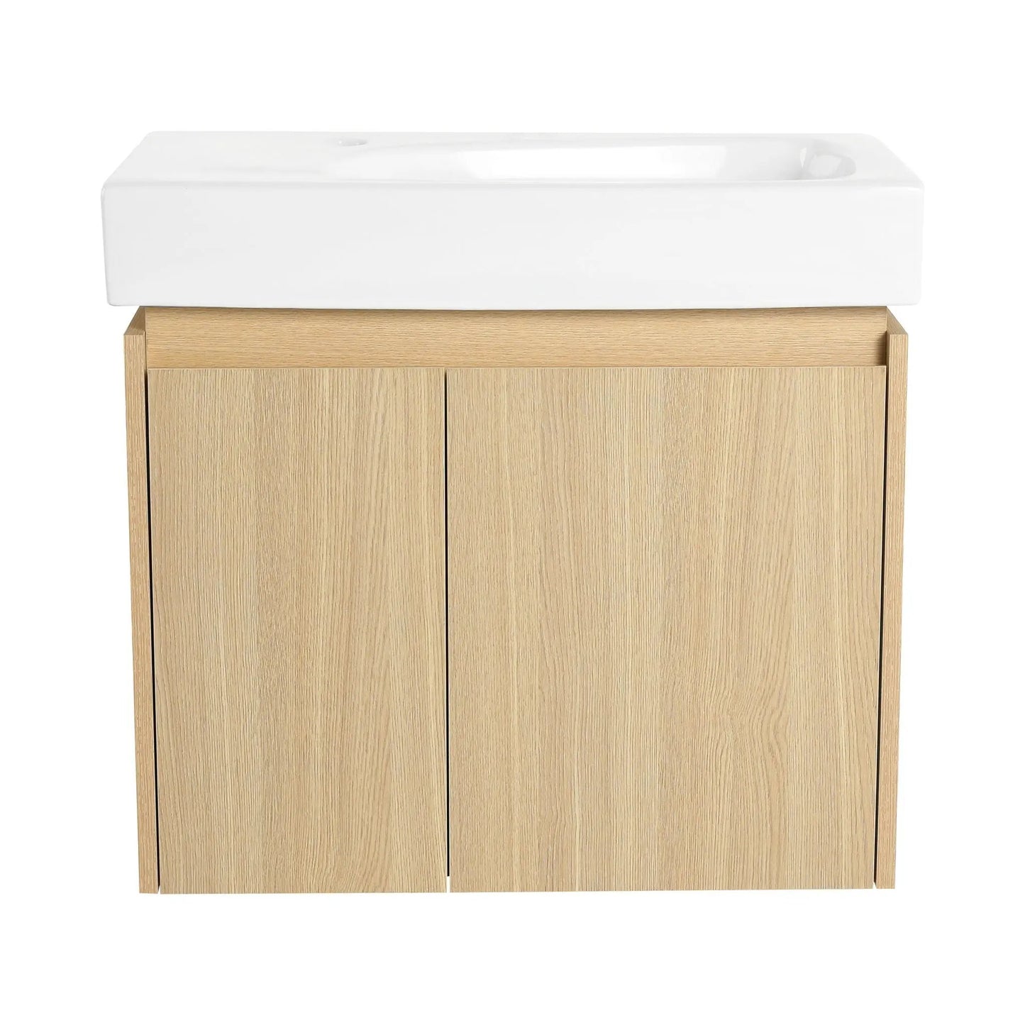 Modern Bathroom Vanity with Ceramic Basin Sink