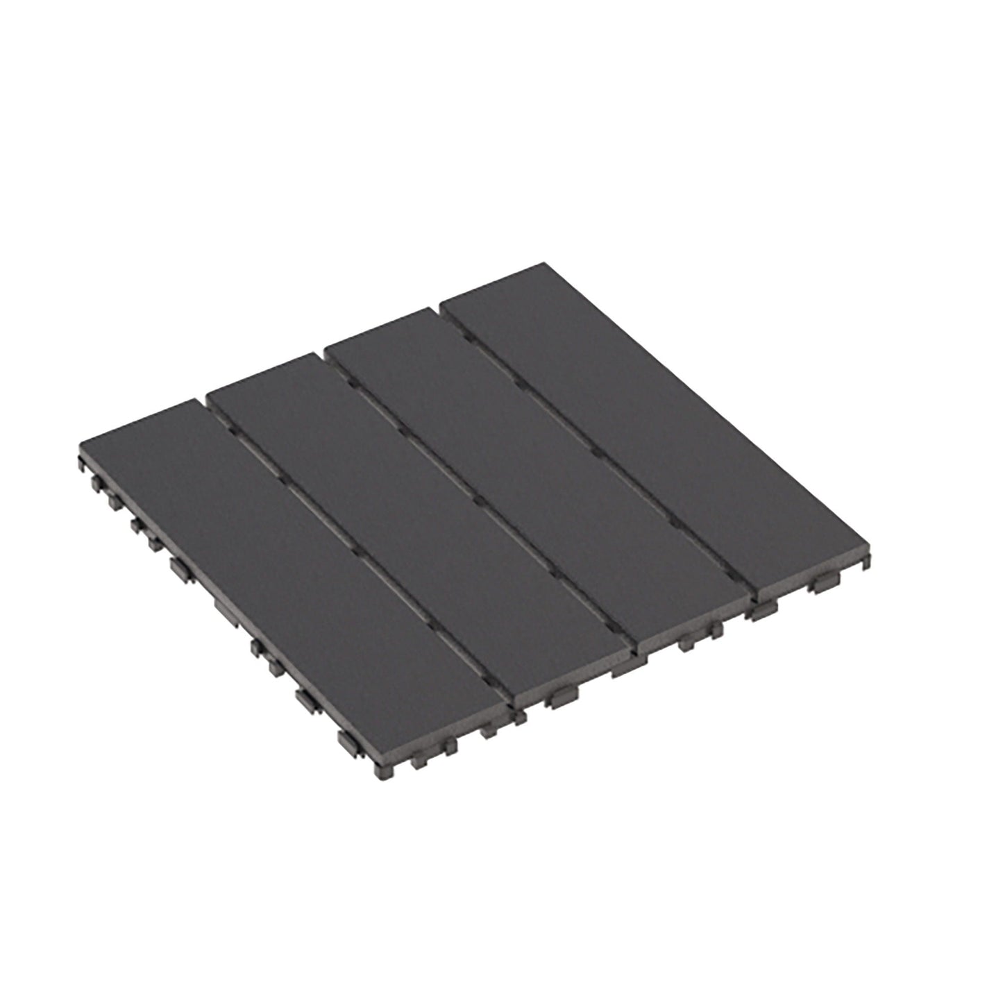 Plastic Interlocking Patio Deck Tiles For Outdoor