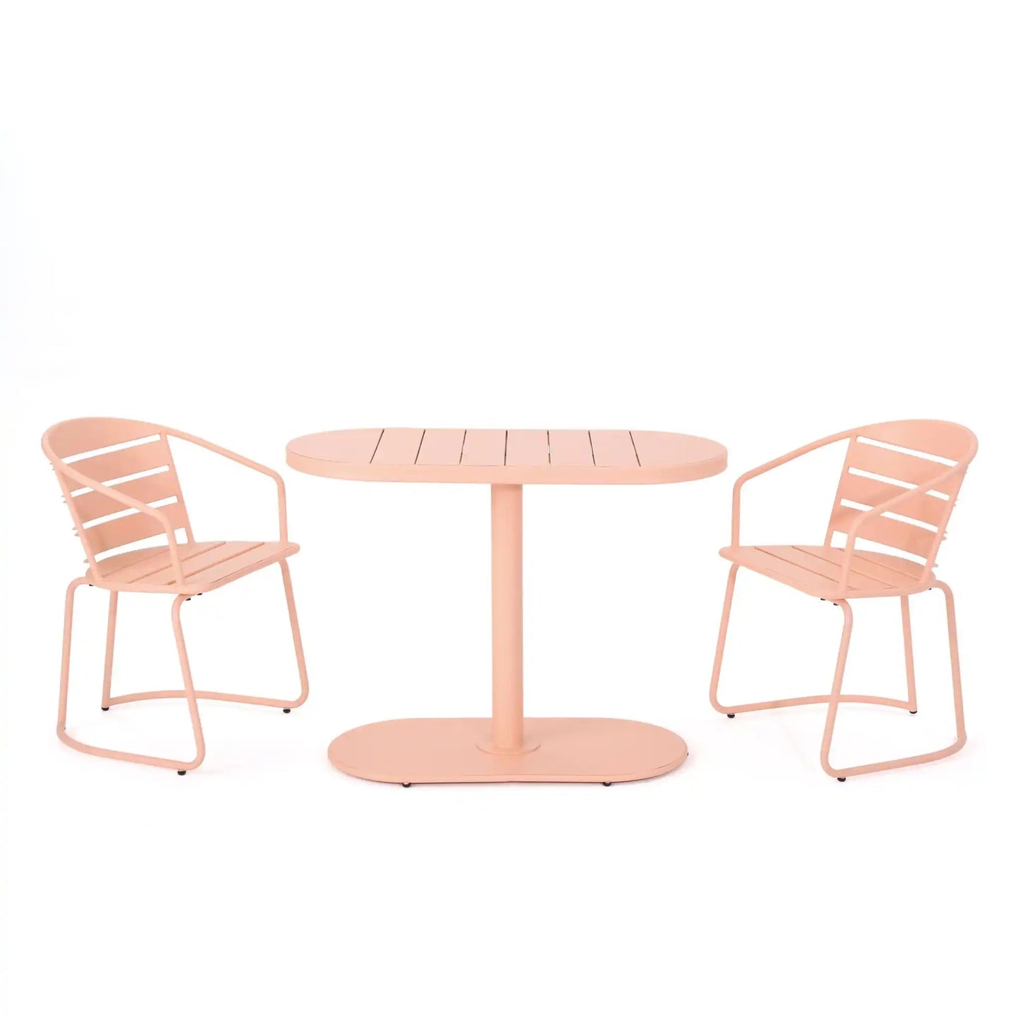 3 Piece Elegant Outdoor Bistro Set with Table