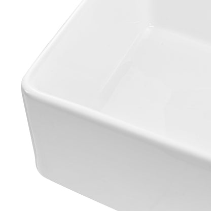 Single Bowl Undermount Kitchen Fireclay Sink