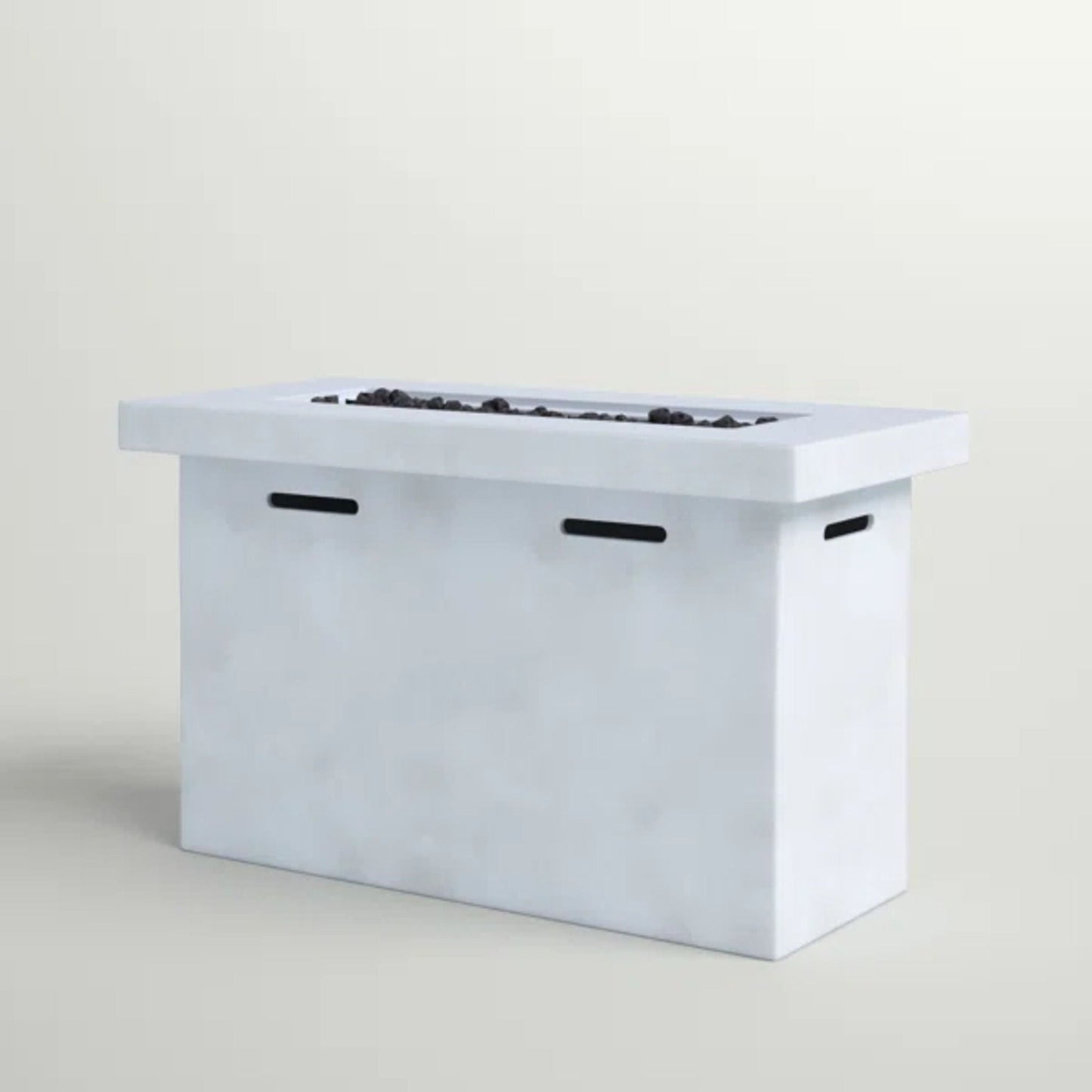 Concrete Propane Fire Pit and Steel Base