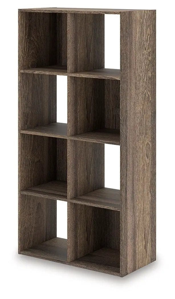 Shallifer Cube Organizer dark wood finish with 9 cubbies by Unique Piece Furniture on Tampa Home & Garden Store