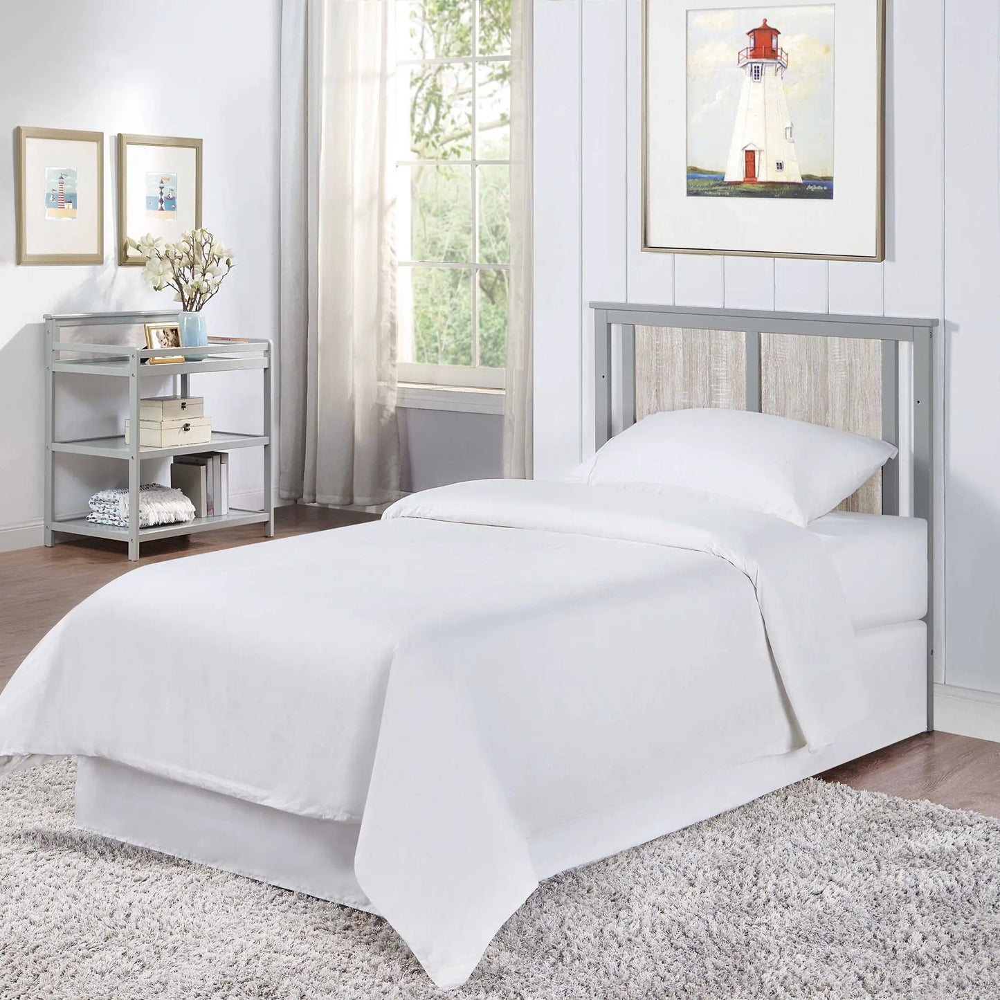 Connelly Mini Crib With Mattress Pad Two Tone