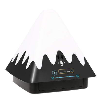 Touch Control Night Light GemGear, 8-color LED, 6-level dimmable brightness, volcano lamp base on Tampa Home & Garden Store