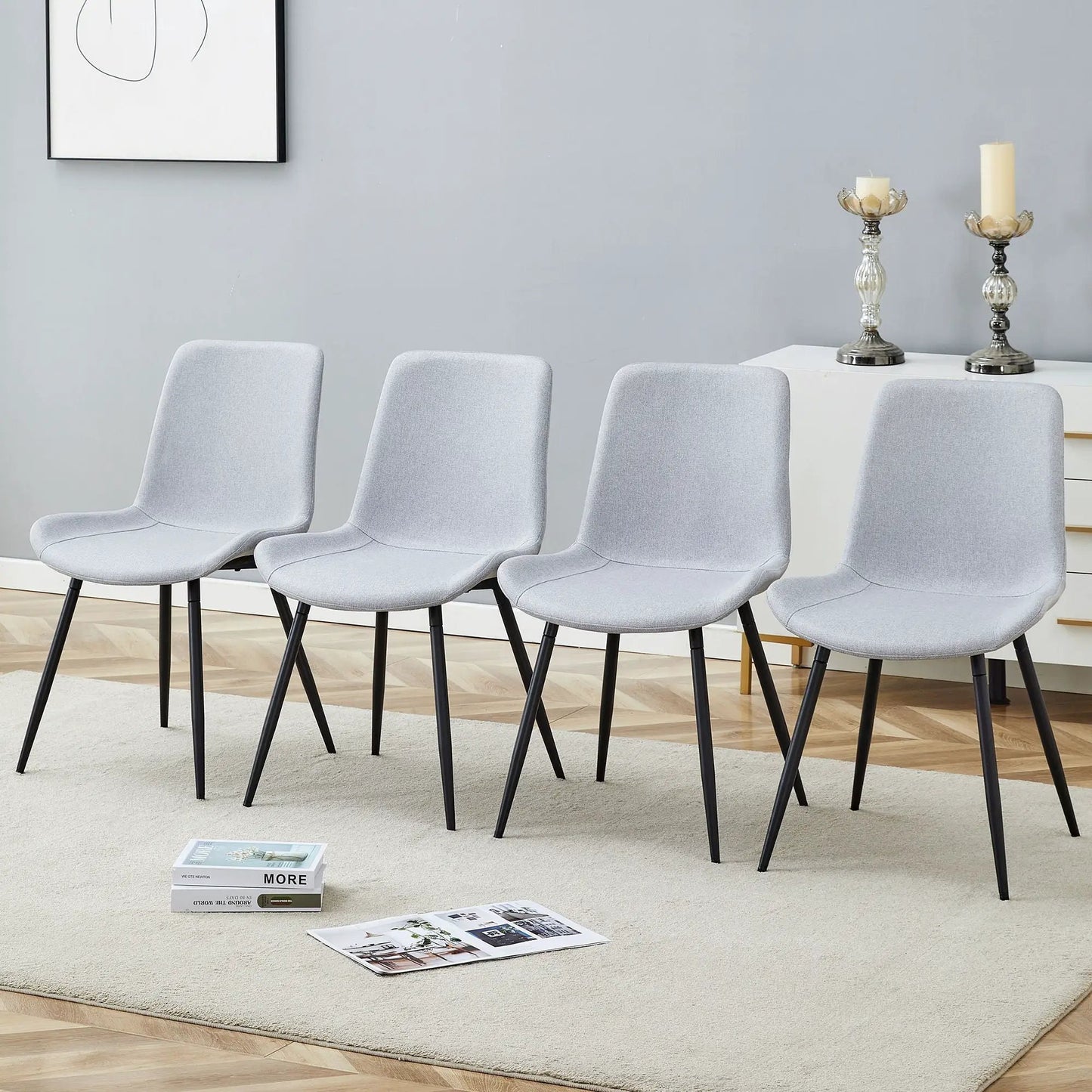Modern Cushioned Chairs in Medieval Style