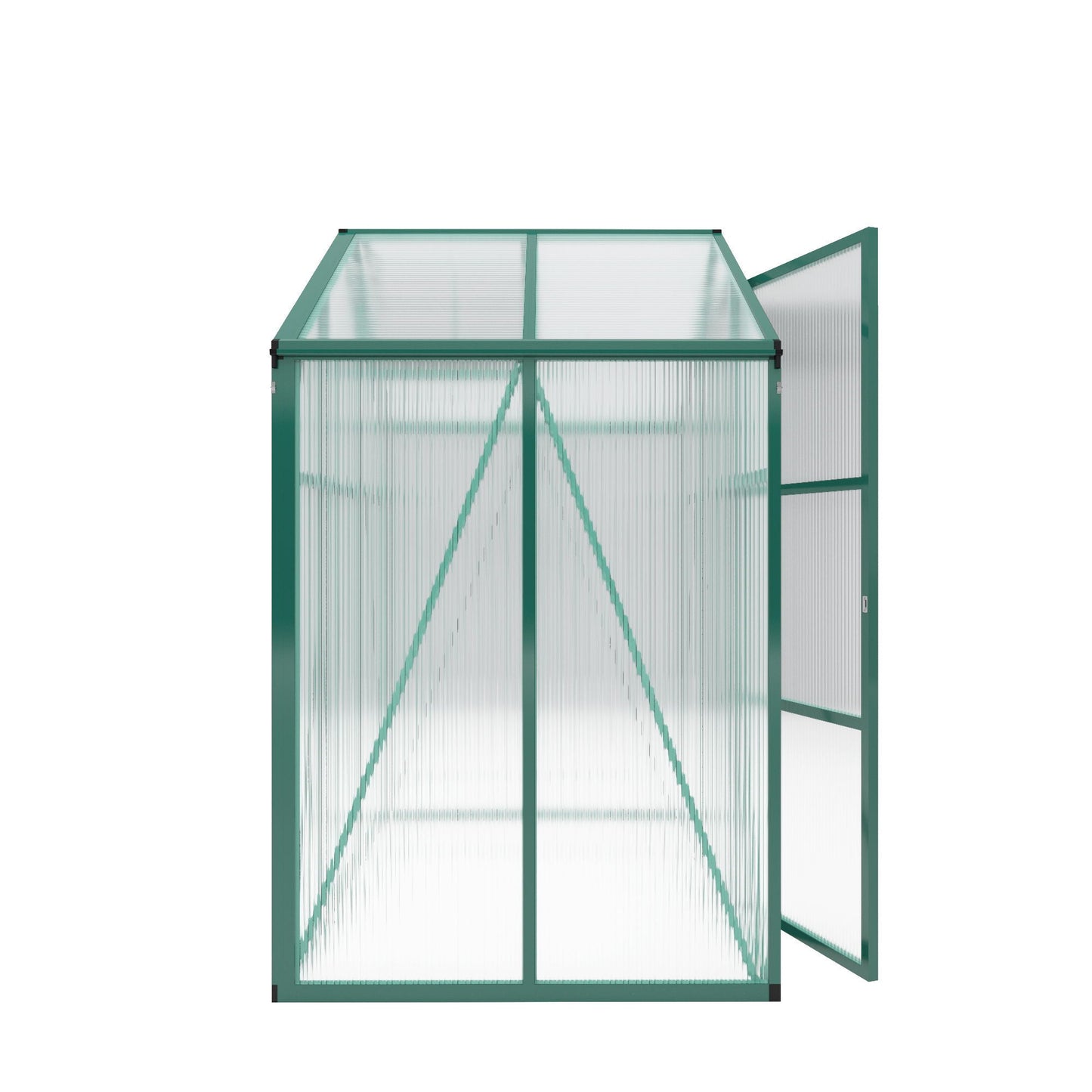 Strong Polycarbonate Walk In Greenhouse and Porch