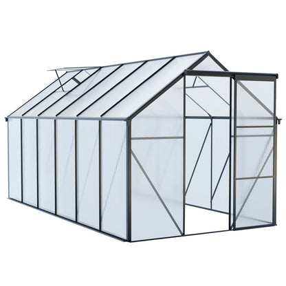 Outdoor Polycarbonate House and Raised Metal Base