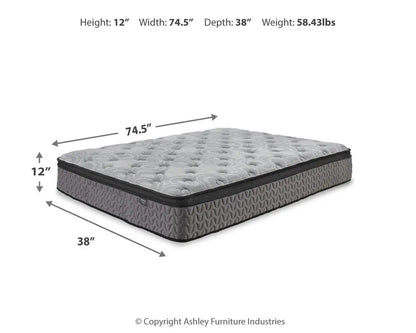 Augusta Firm Mattress with Euro Pillow Top