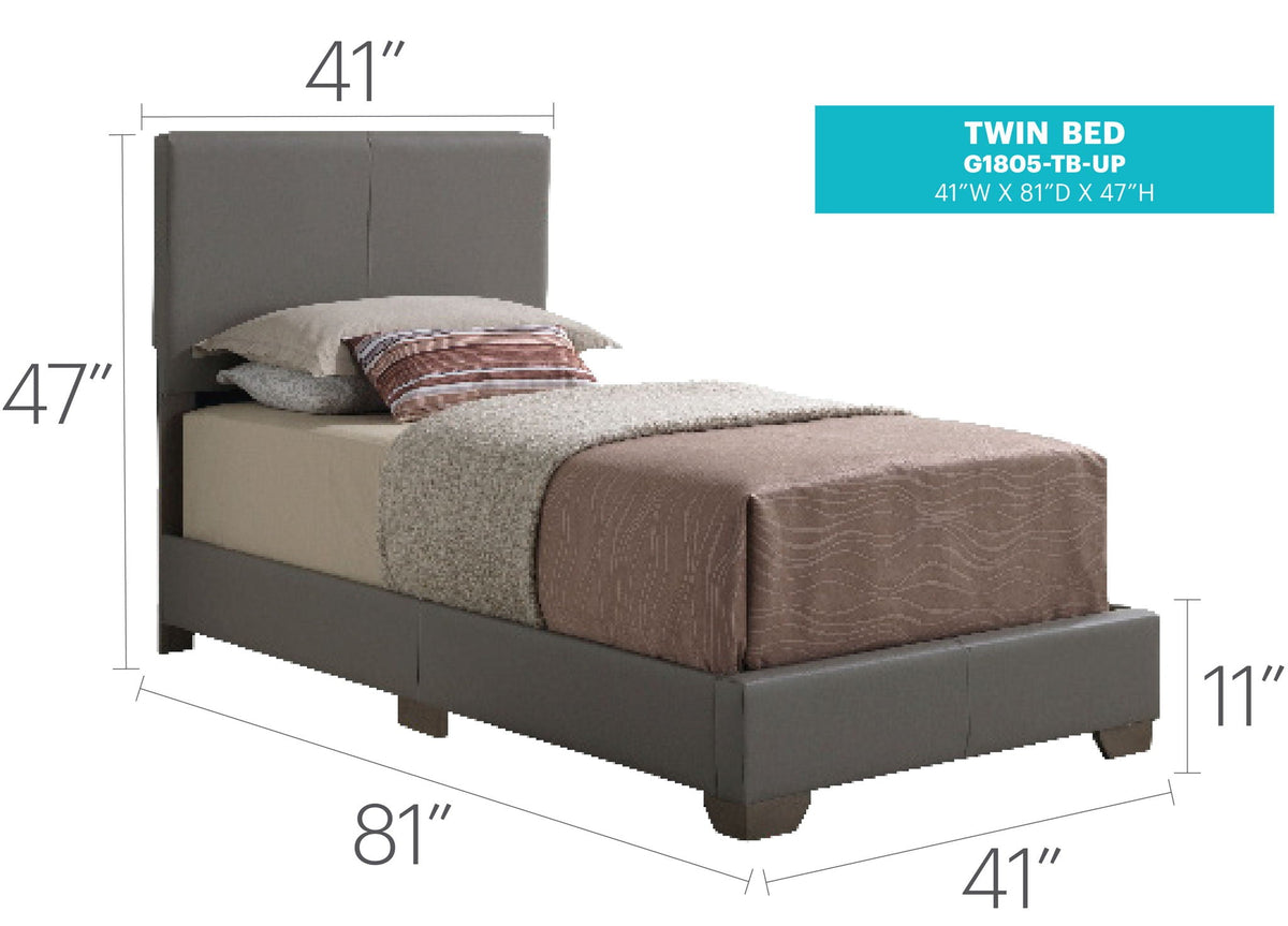Glory Aaron Queen Platform Bed for a Bedroom