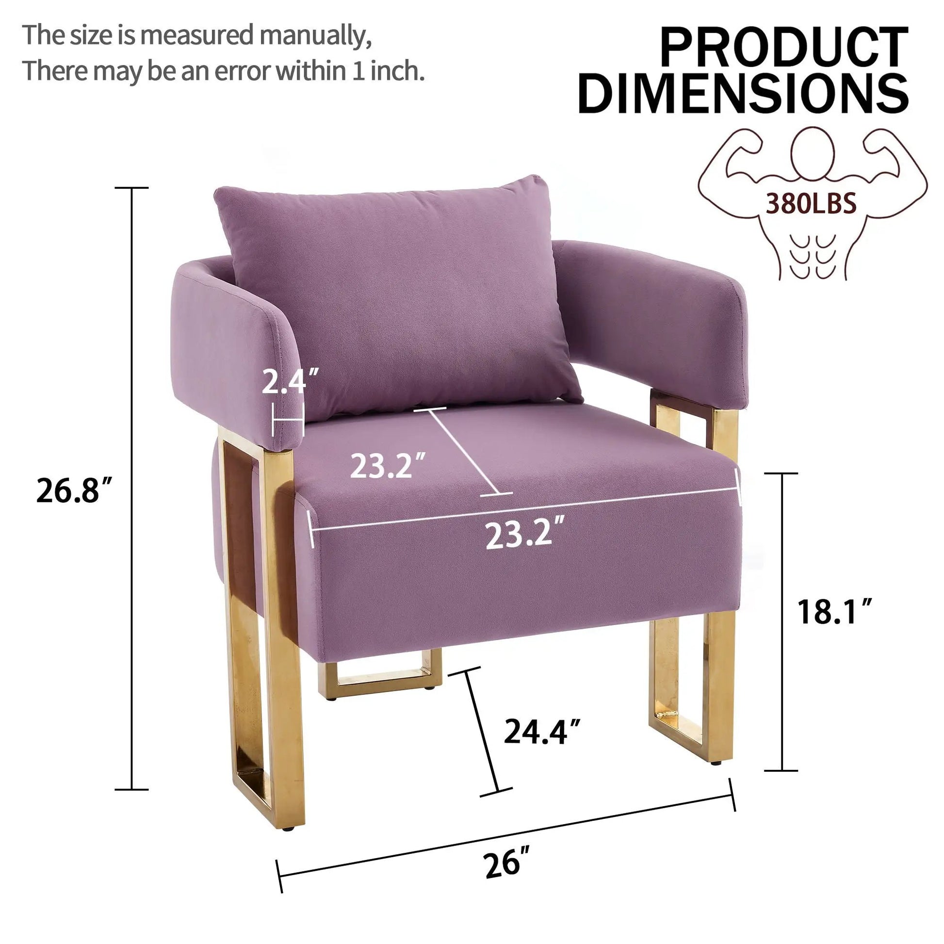Modern decorative chair teddy fleece upholstered with metal feet by Unique Piece Furniture on Tampa Home & Garden Store