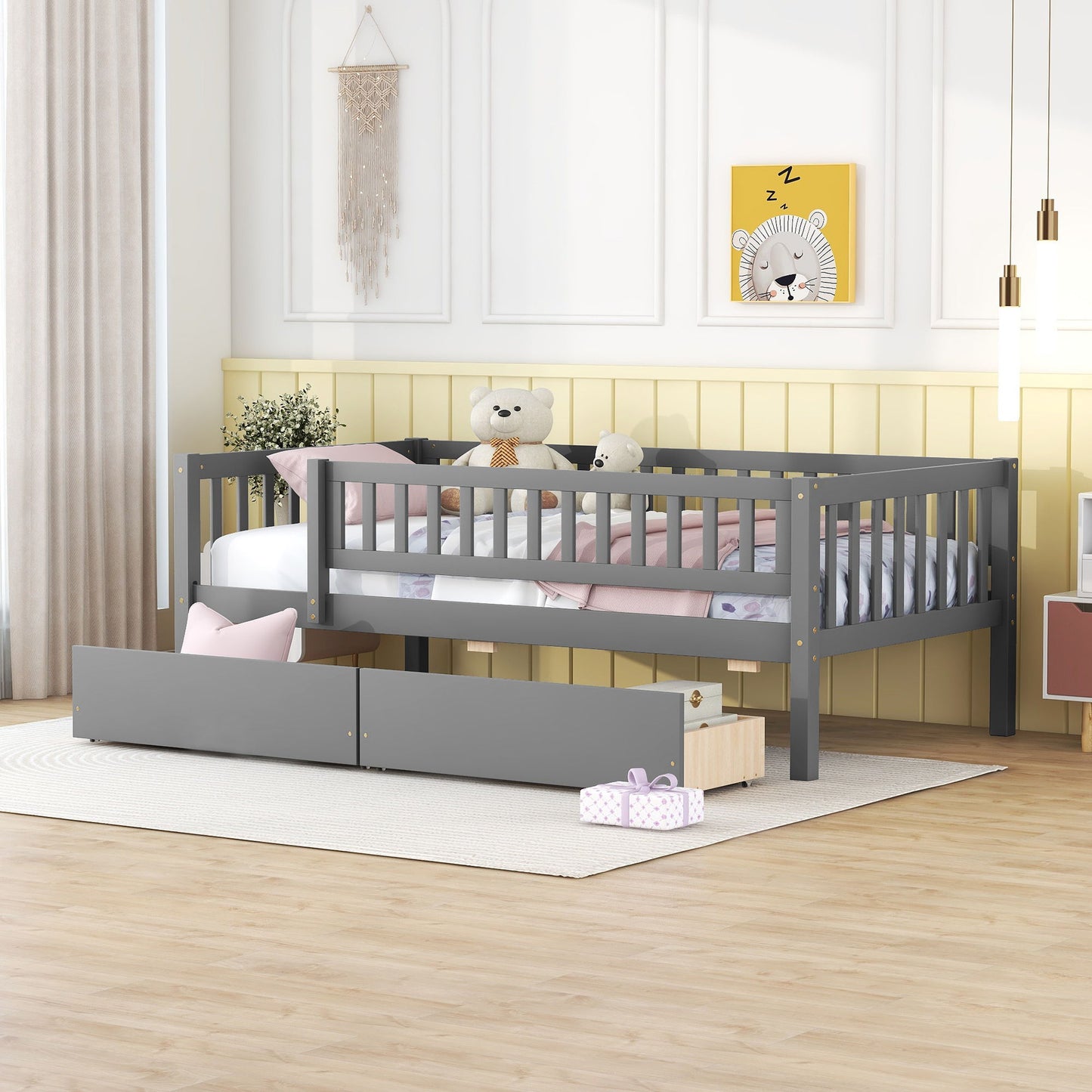 Multi Functional Wooden Daybed and Bedroom