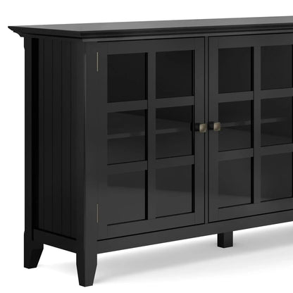 Acadian Wide Storage Cabinet Handcrafted