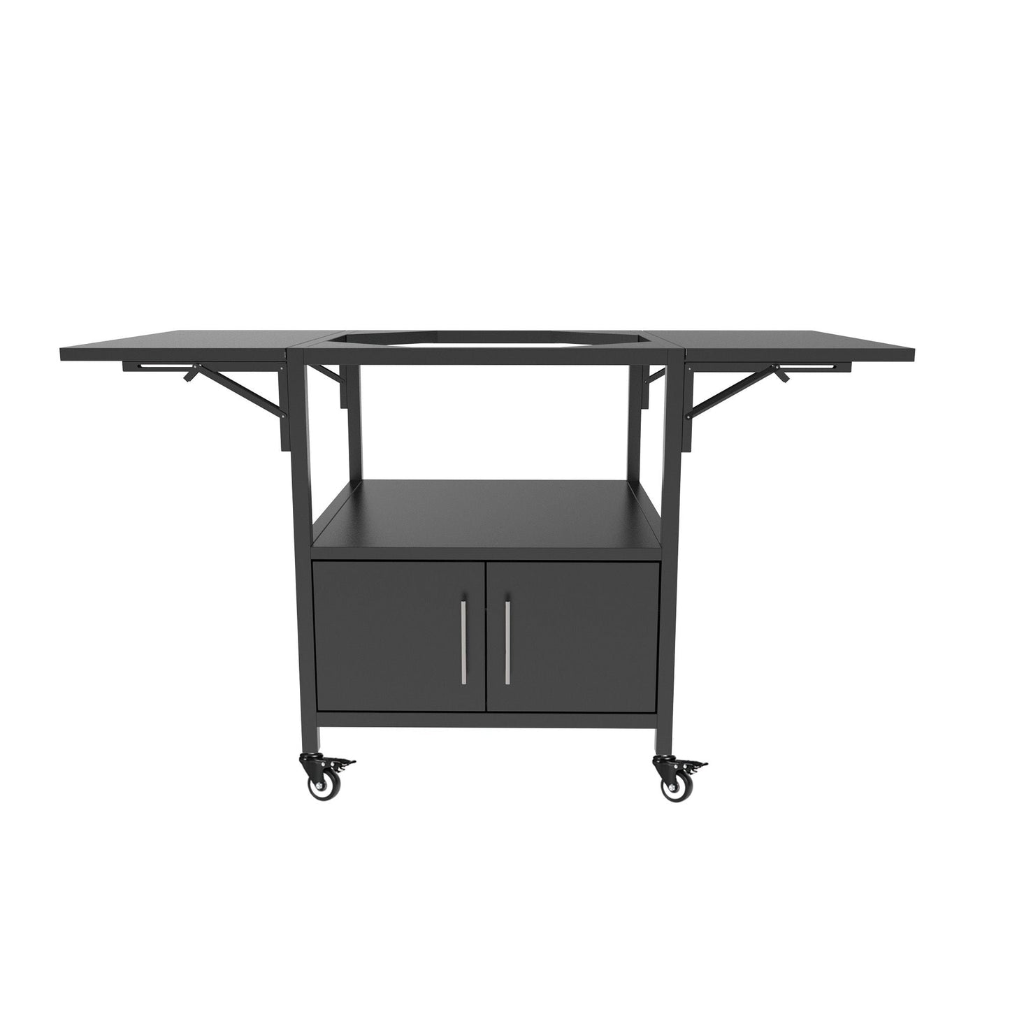 Heavy Duty Metal Grill Table for Big Green Egg