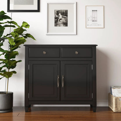 Connaught Handcrafted Solid Wood Entryway Cabinet