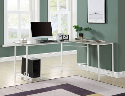 Bambina Computer Desk with L Shape Space Saving