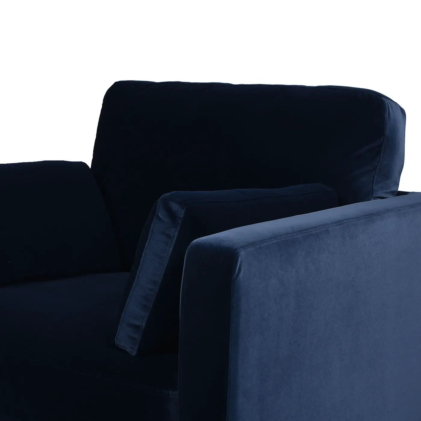 Knox Arm Chair navy blue velvet by Unique Piece Furniture on Tampa Home & Garden Store