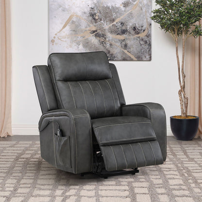 McKinley Gray Power Lift and Recliner Chair