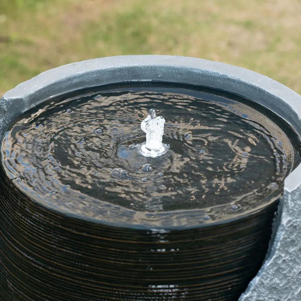 Indoor Outdoor Water Fountain With Broken Urn