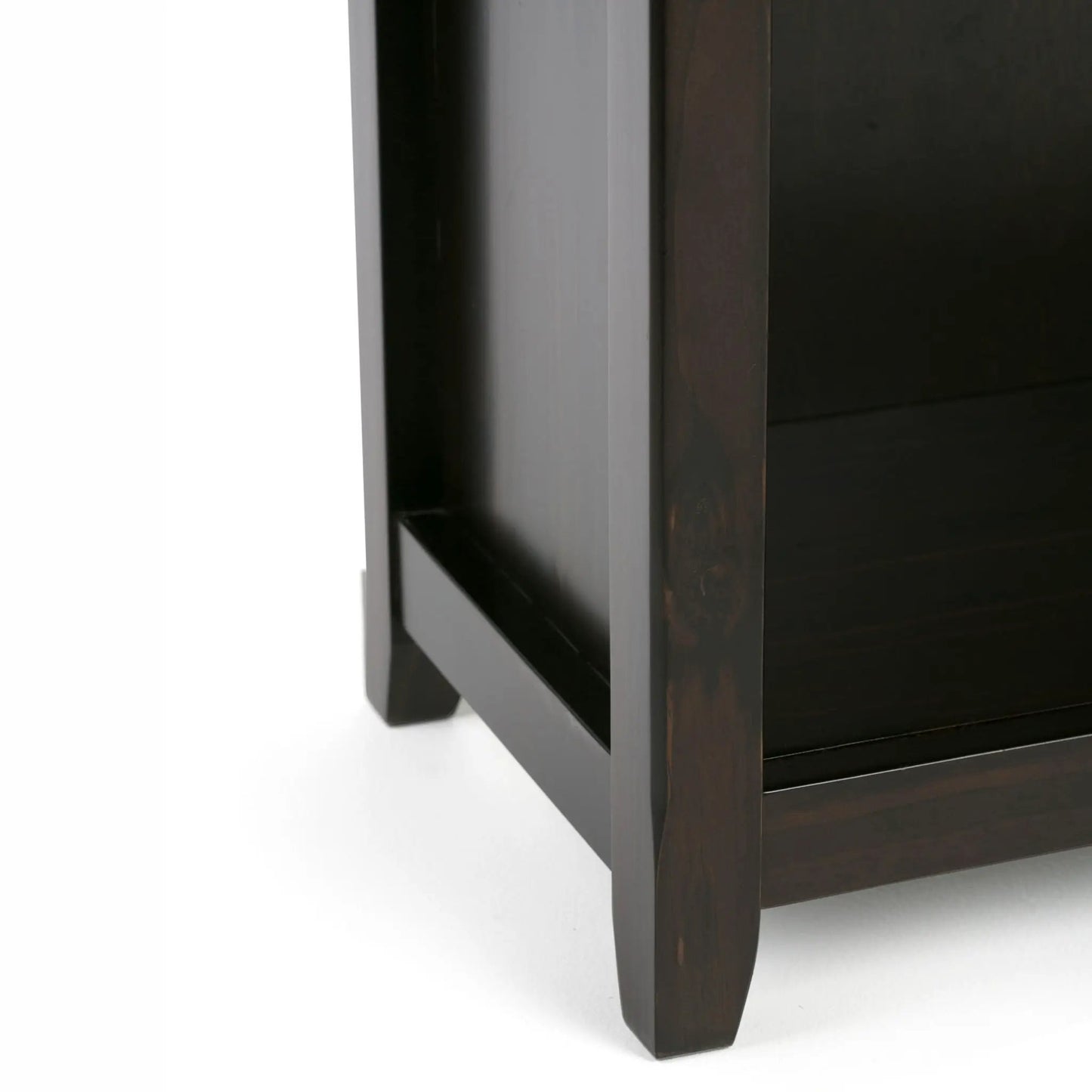 Amherst Five Shelf Bookcase Handcrafted Wood
