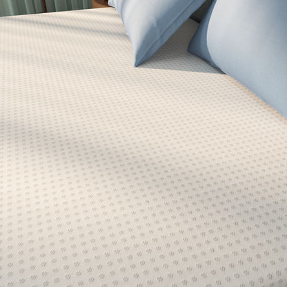 10in charcoal memory foam mattress by HouseOfZazla with blue side panels on Tampa Home & Garden Store