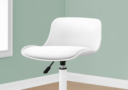 Office chair white ergonomic swivel with adjustable height Unique Piece Furniture on Tampa Home & Garden Store