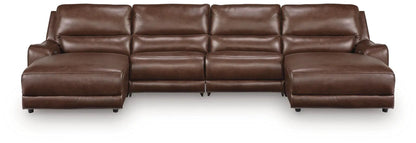 DeepWakes Power Reclining Sectional with Chaise