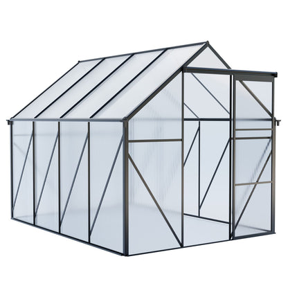 Outdoor Polycarbonate House and Raised Metal Base
