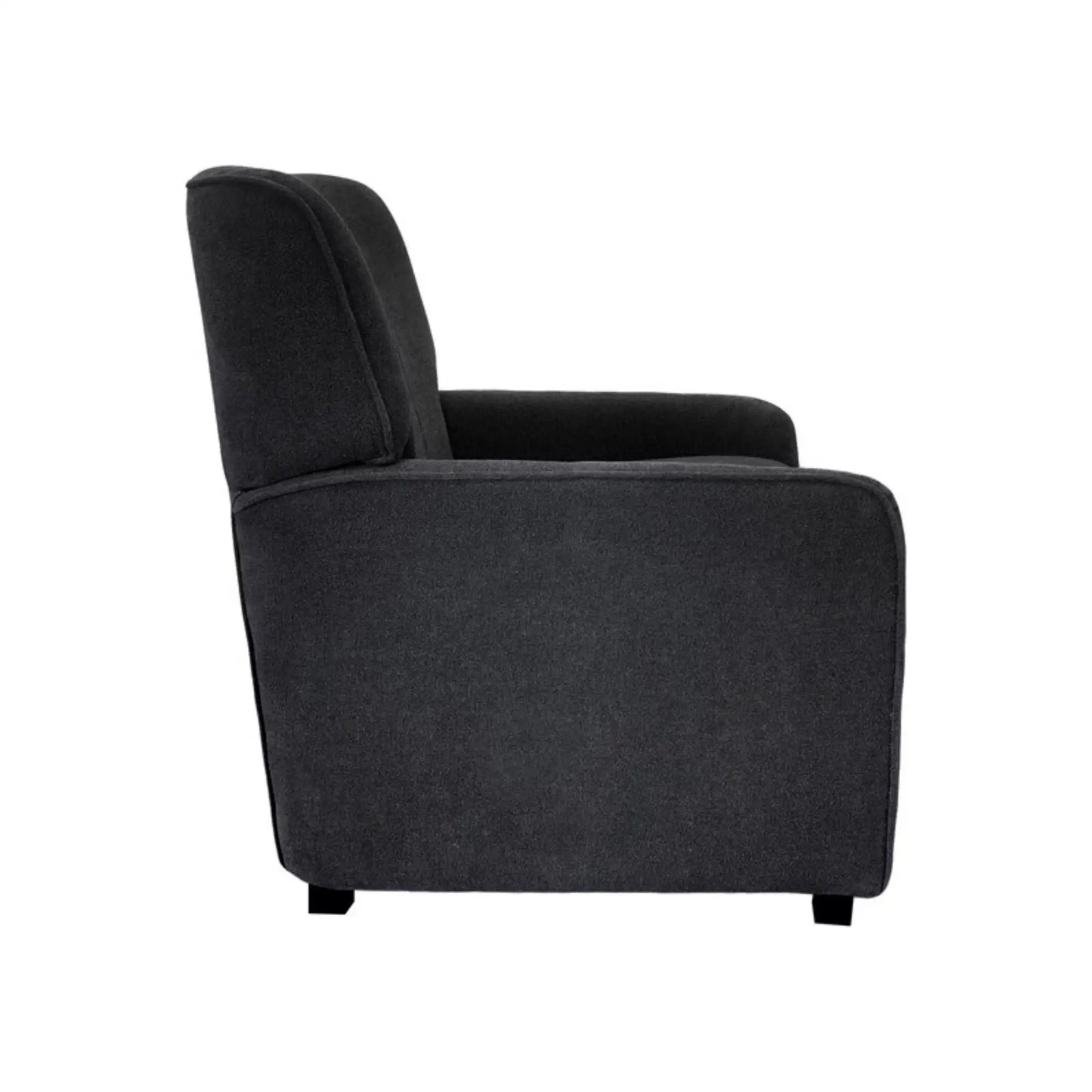 Stylish Gray Recliner Chair by Unique Piece Furniture with padded back and arms on Tampa Home & Garden Store