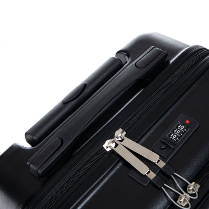 Luggage set ABS spinner wheel luggage, black, 14' & 20', HouseOfZazla on Tampa Home & Garden Store