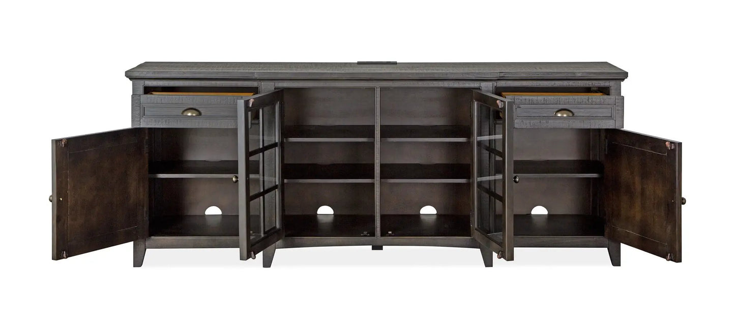 Westley Falls Entertainment Console with Doors