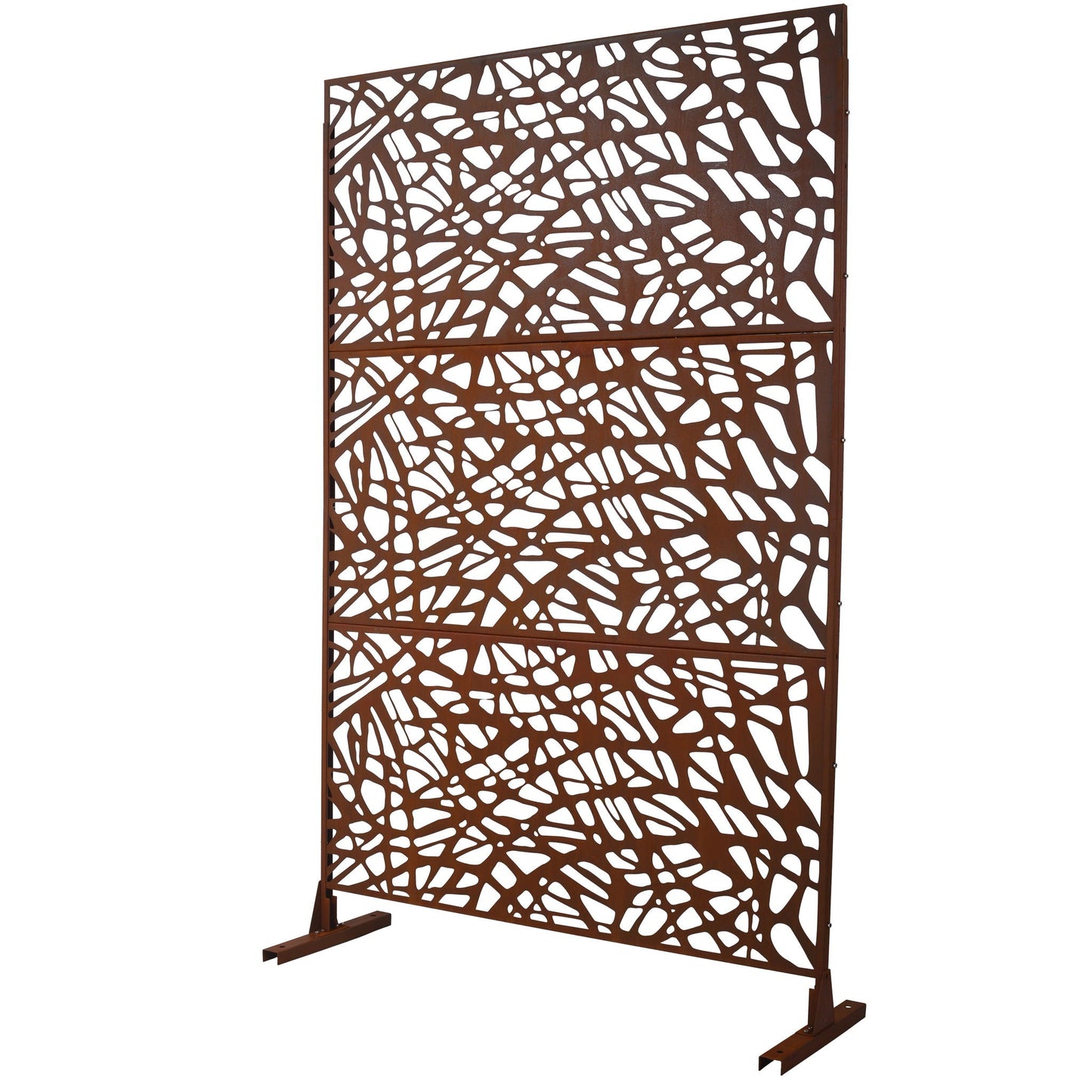 Freestanding Decorative Privacy Screen for Patio