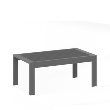 All Weather Outdoor Coffee Table and Wood Top
