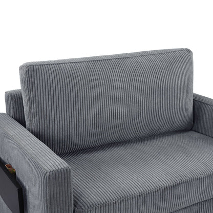 Foldable Sleeper Sofa with USB Ports and Storage