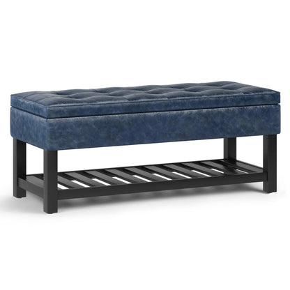 Cosmopolitan Storage Ottoman Bench Open Bottom