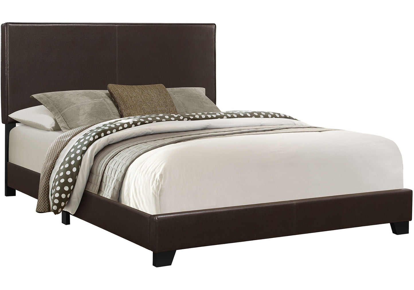 Modern Upholstered And Transitional Bed Frame