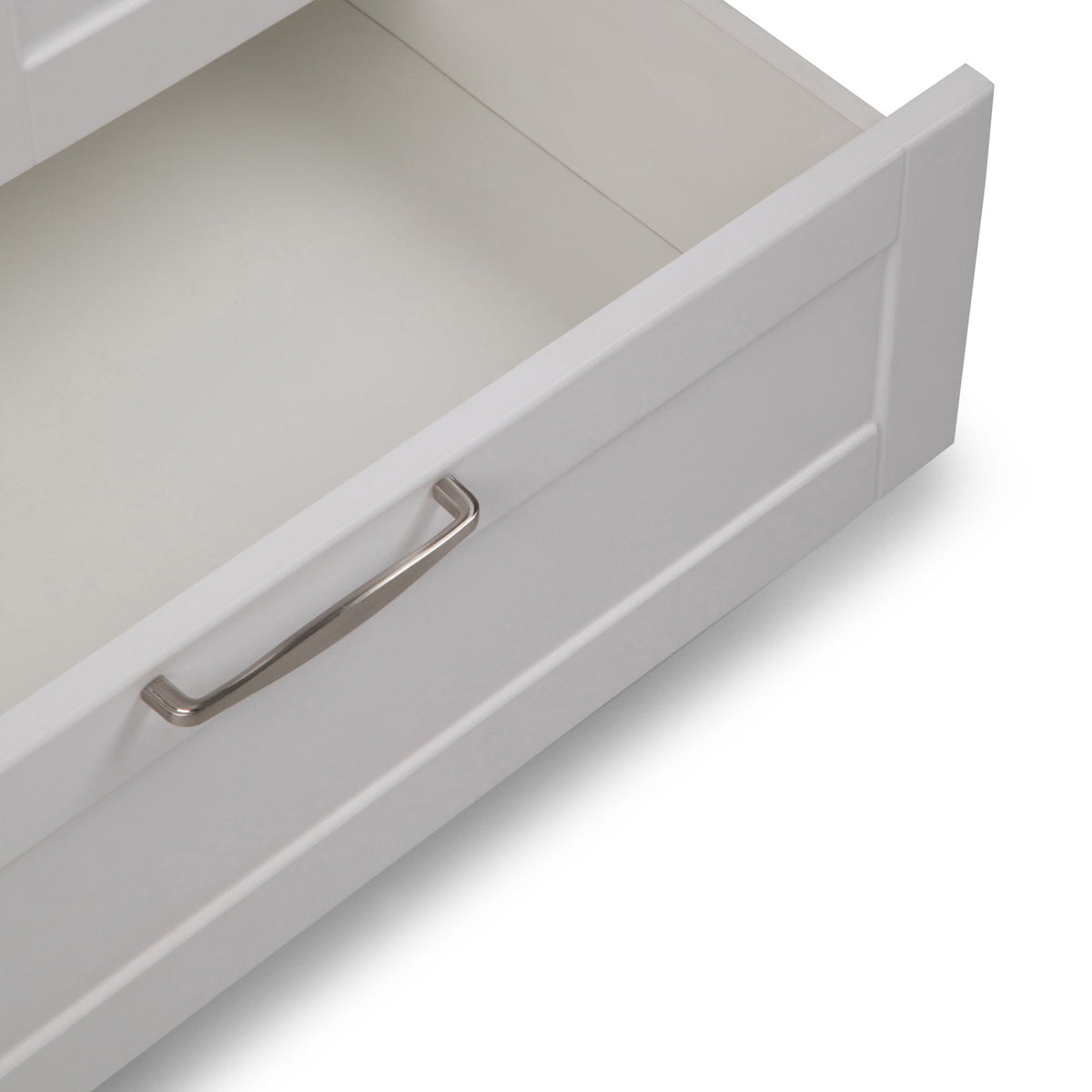 Deluxe Laundry Cabinet With Sink And Faucet Unit white with silver handle HouseOfZazla on Tampa Home & Garden Store