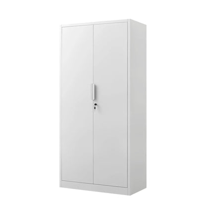 2 Door File Cabinet With Lock and Heavy Shelves