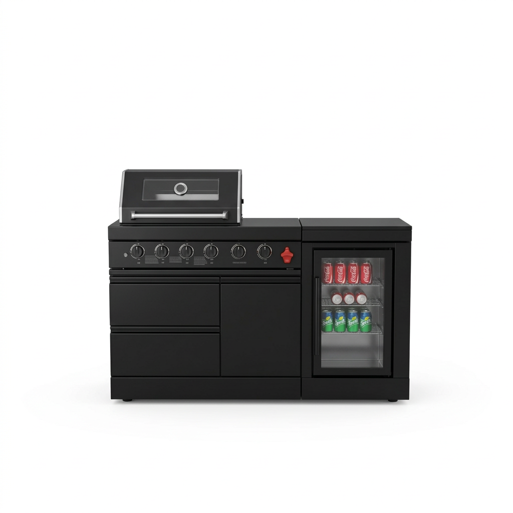 65 Inch 4 Burner Stainless Steel Propane Grill