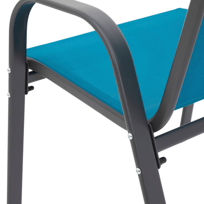 Breathable Patio Chairs and a Sturdy Steel Frame