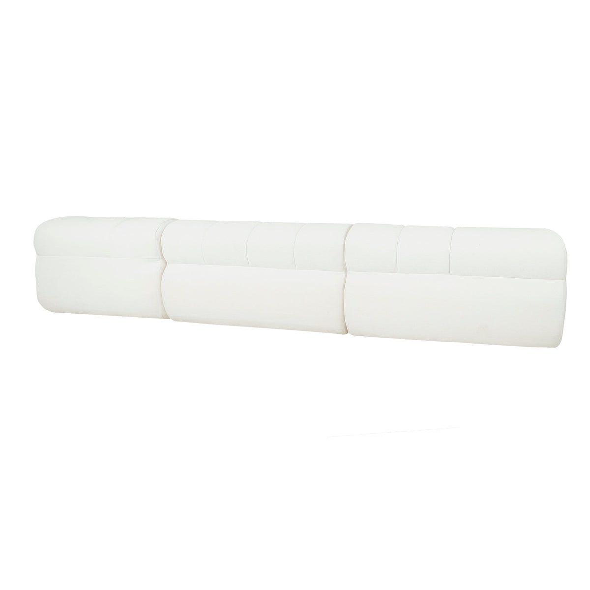 122in Modern L-Shaped Sectional Sofa with Chaise Lounge in white leather by HouseOfZazla on Tampa Home & Garden Store