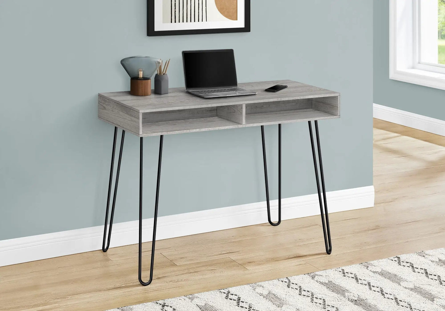 Computer Desk with Left Right Setup and Drawers