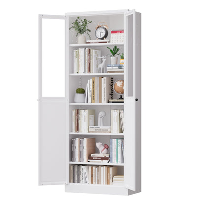 Tall Metal Pantry Cabinet and Adjustable Shelves