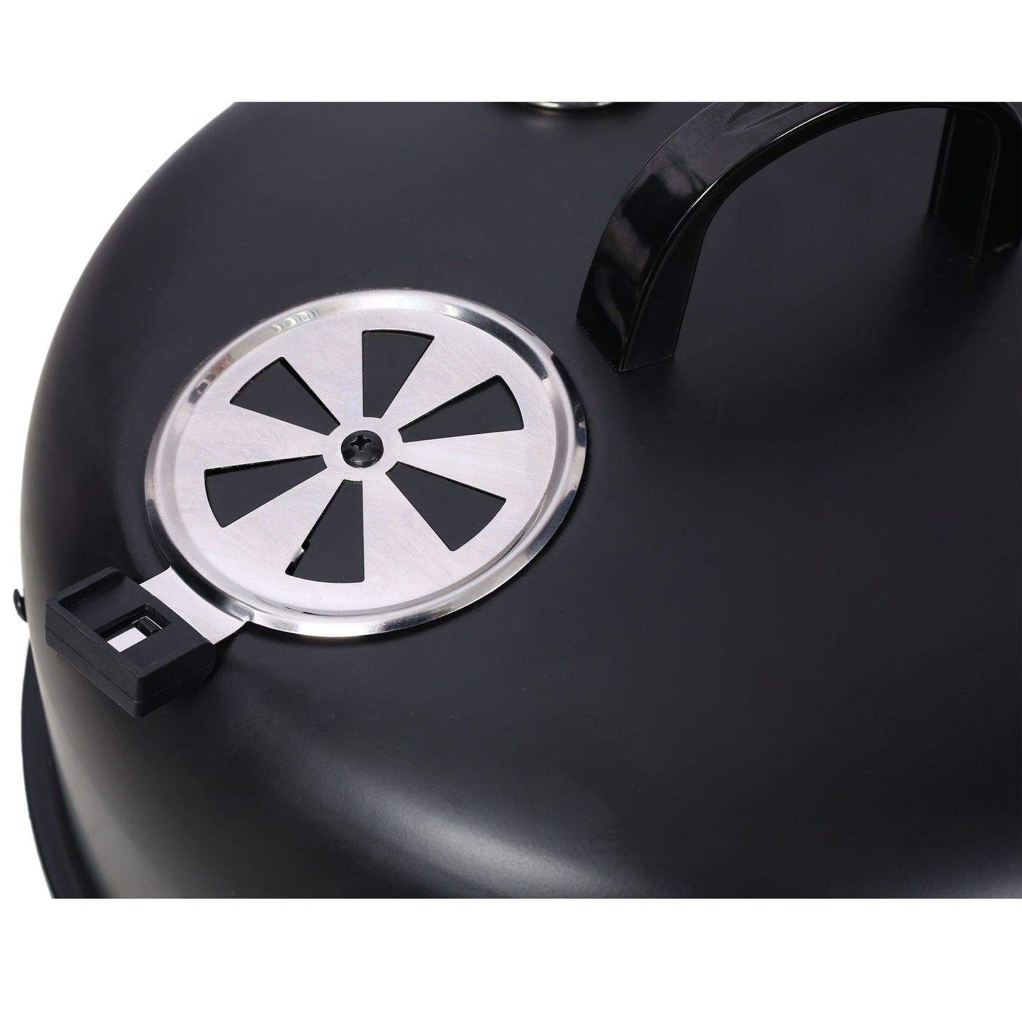 A Portable Charcoal Smoker and Grill for Outdoors