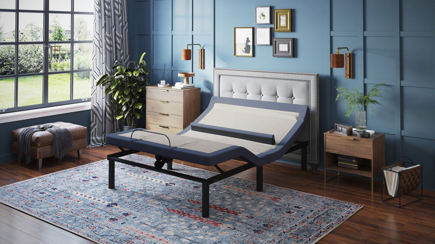 Adjustable Bed Base With Head and Foot Lift